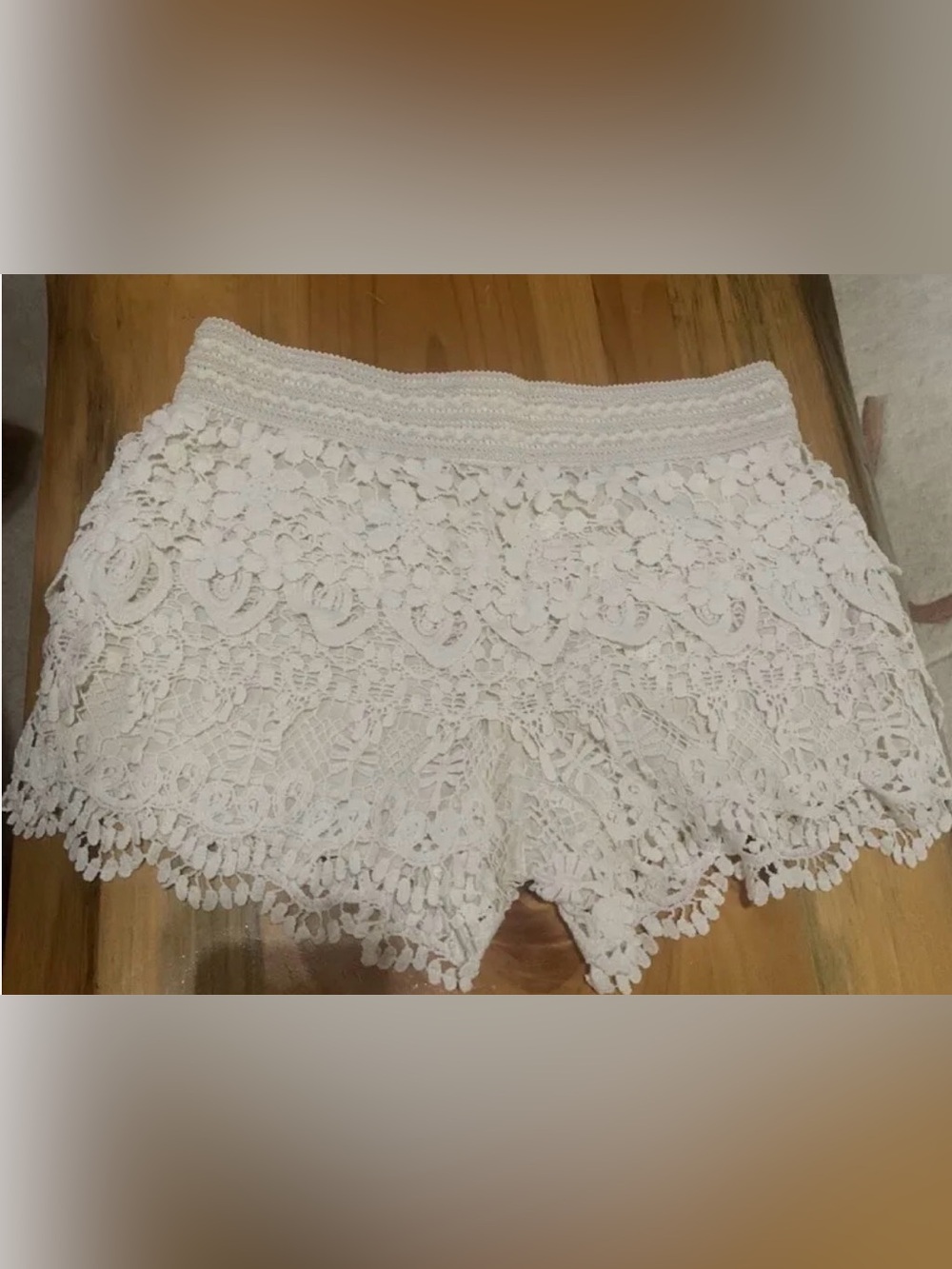 No Boundaries crochet Lace Boyshorts